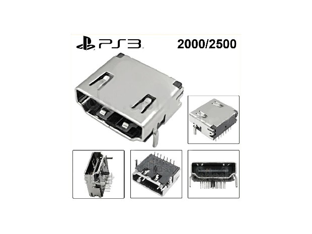 &+  CONECTOR HDMI PS3 CECH-25XX 20XX